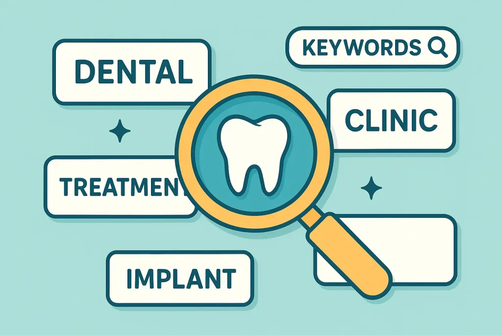  انتخاب کلمات کلیدی مناسب برای سایت دندانپزشکی